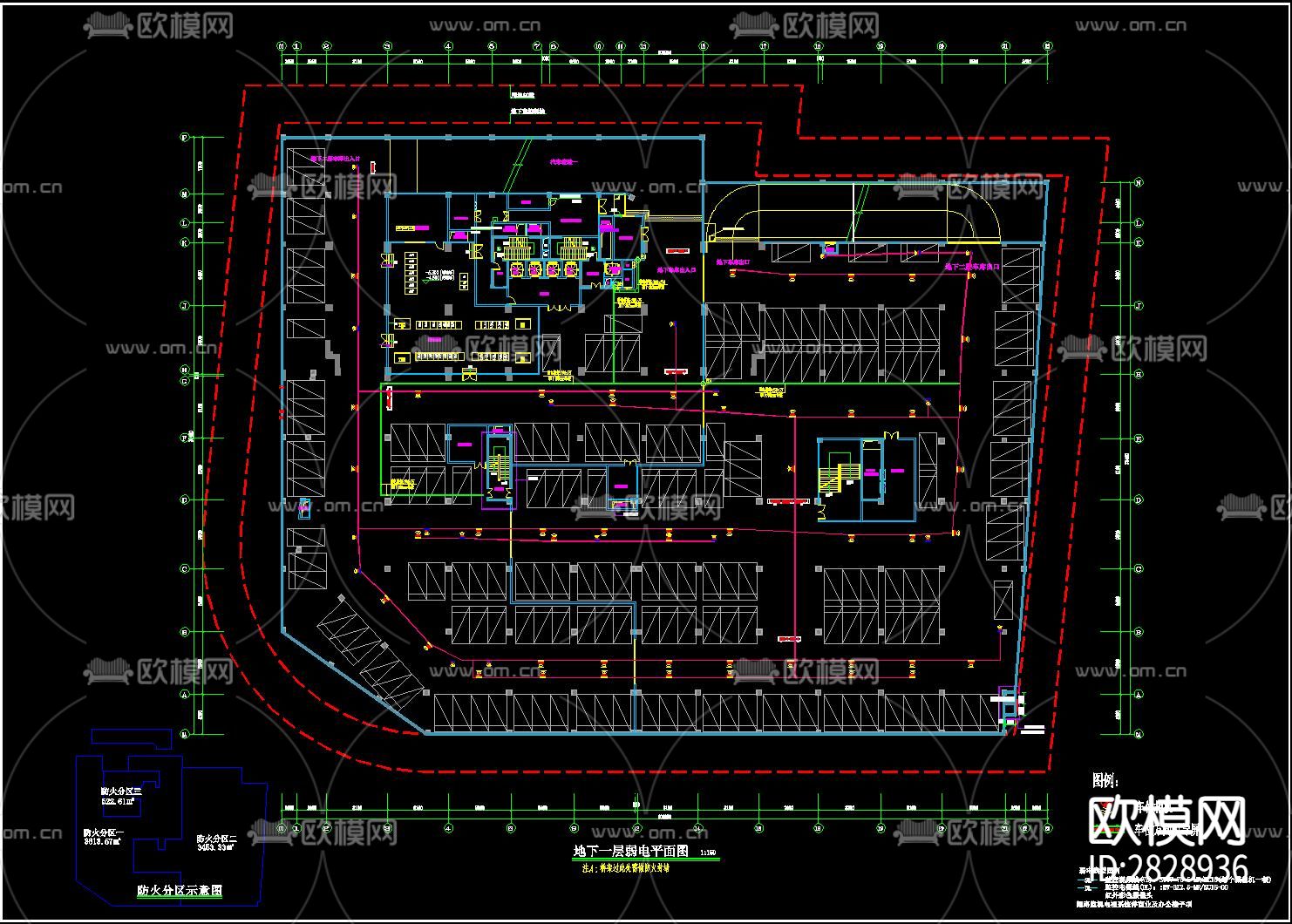 视频车位CAD引导系统下载（渲染图9）