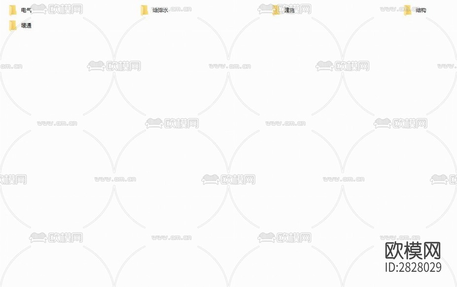 建設(shè)工程cad施工圖下載(渲染圖2)
