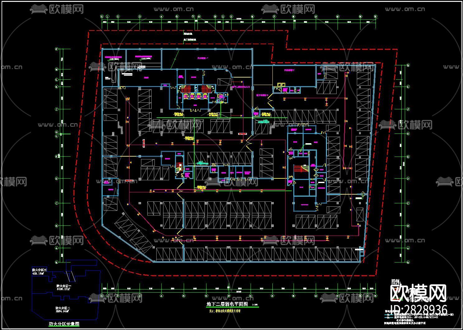 视频车位CAD引导系统下载（渲染图10）