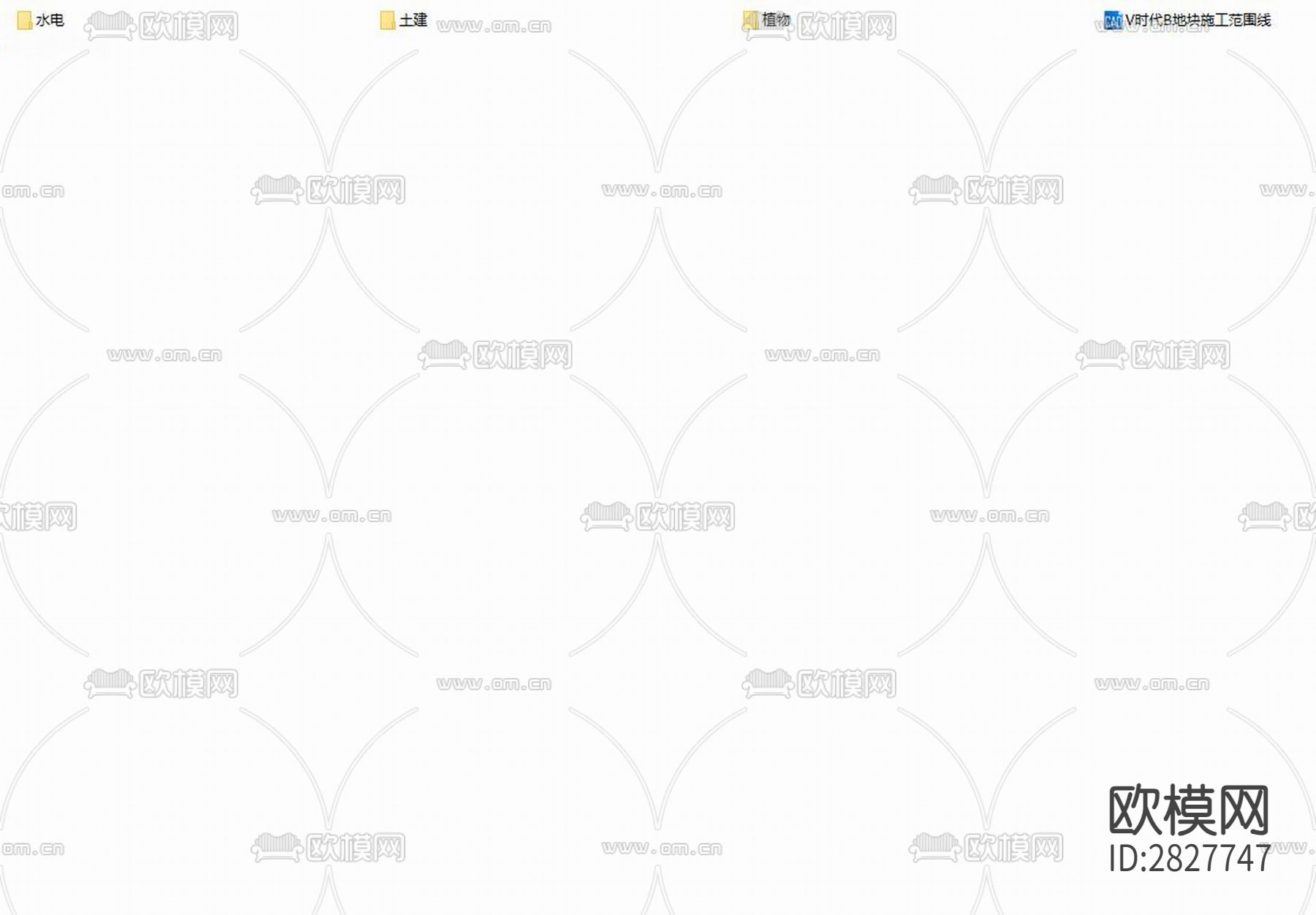 晋愉V时代大商业二期景观cad工程下载（渲染图3）