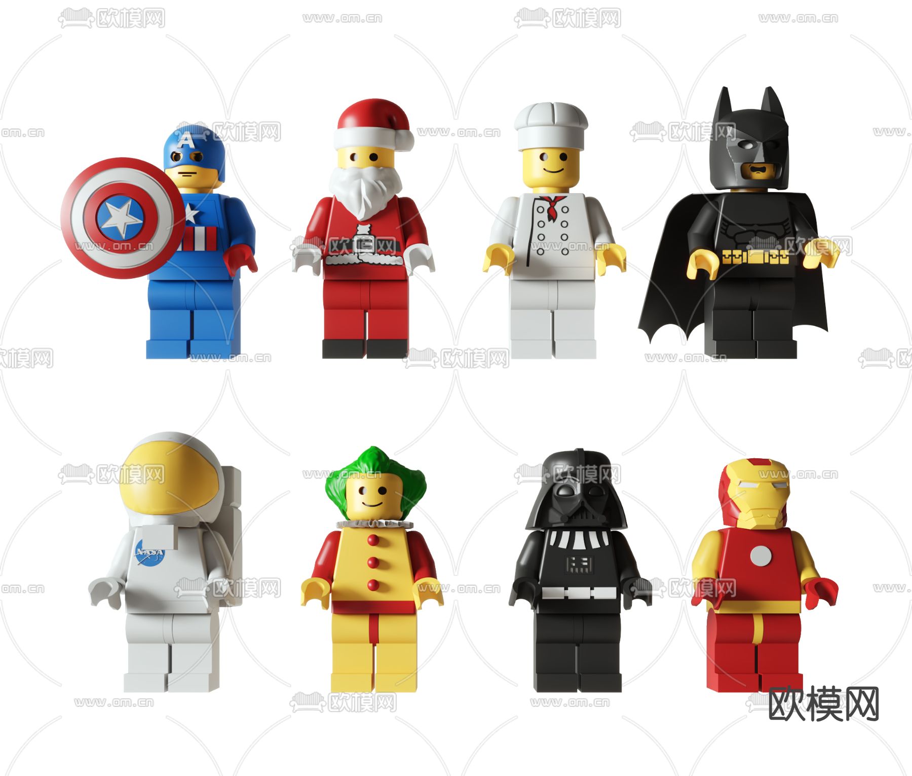 潮玩 玩具 手办 公仔摆件3d模型下载