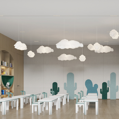  幼儿园 儿童娱乐区su模型 