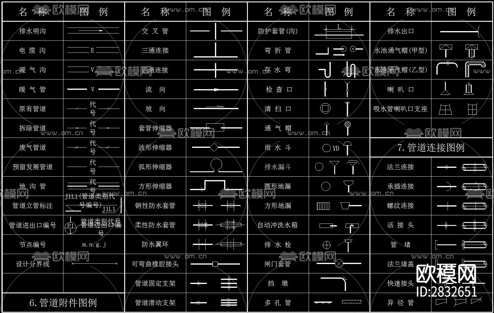 给排水cad图库下载（渲染图2）