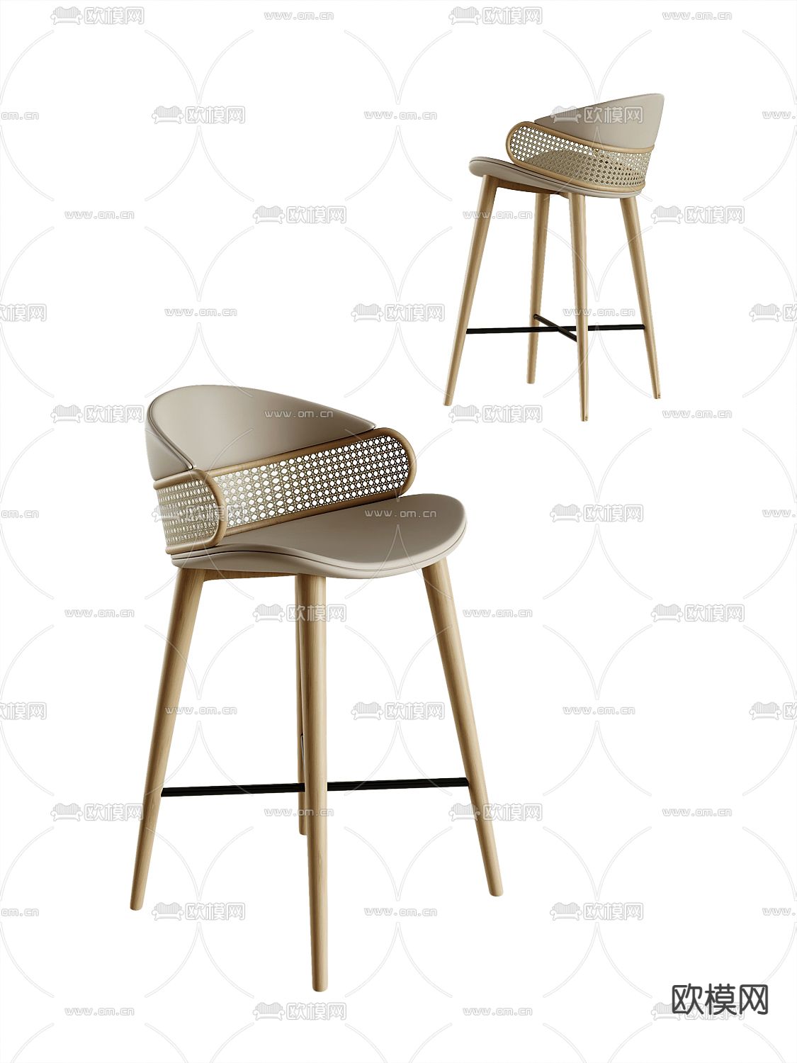 吧椅 吧凳3d模型下载