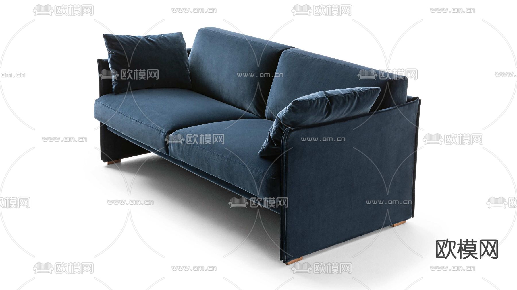 cassina 双人沙发3d模型下载（渲染图3）