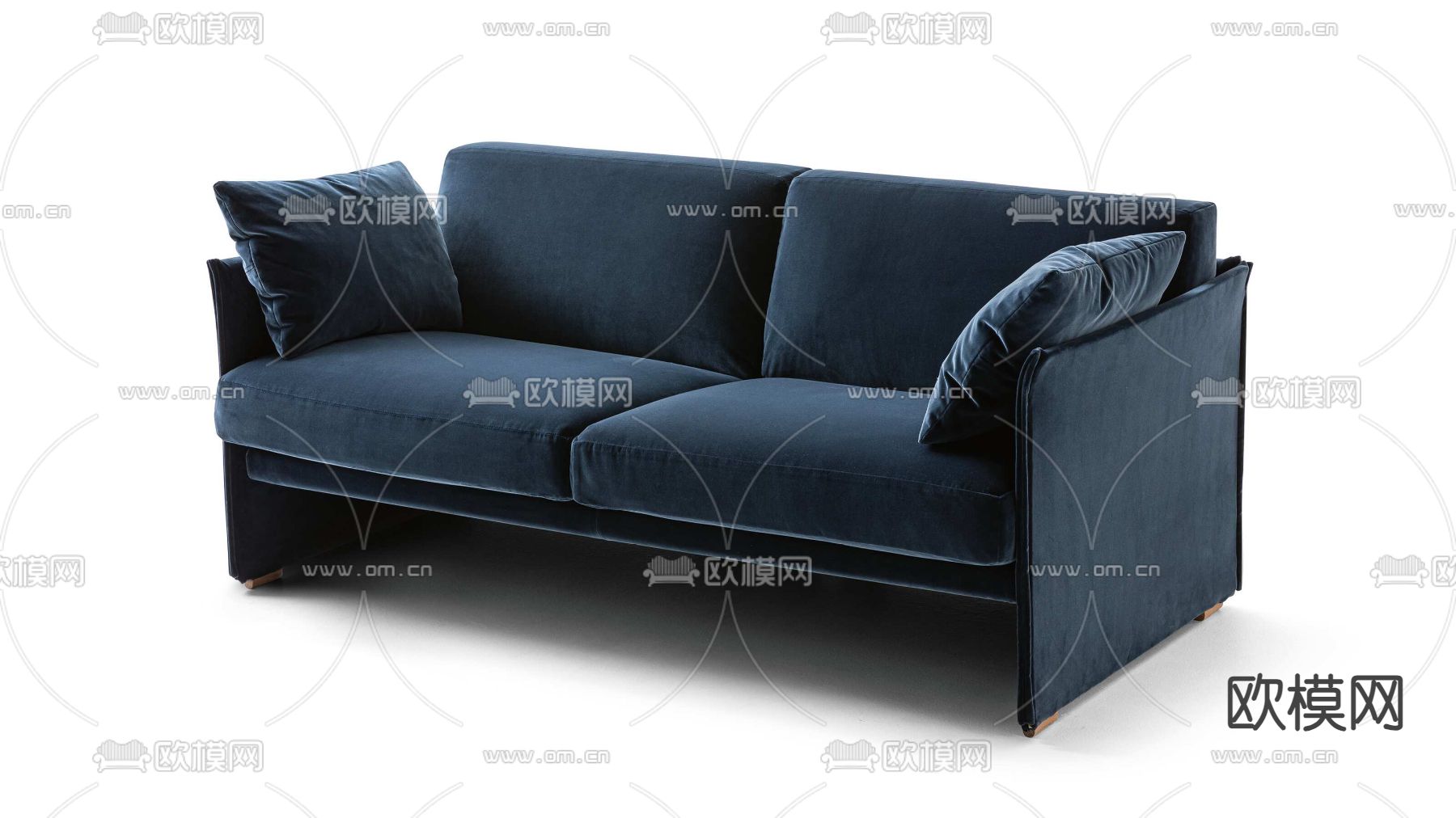 cassina 双人沙发3d模型下载（渲染图2）