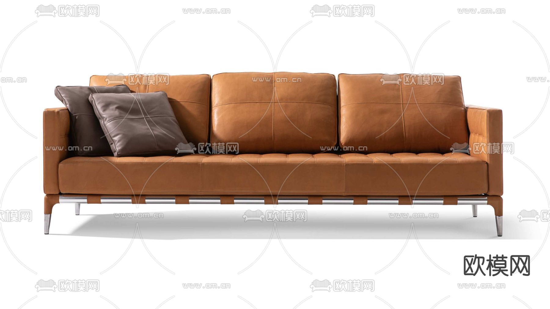 cassina 多人沙发3d模型下载（渲染图1）