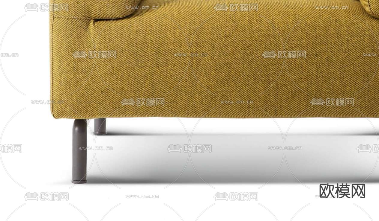 Cassina单人沙发3d模型下载（渲染图2）