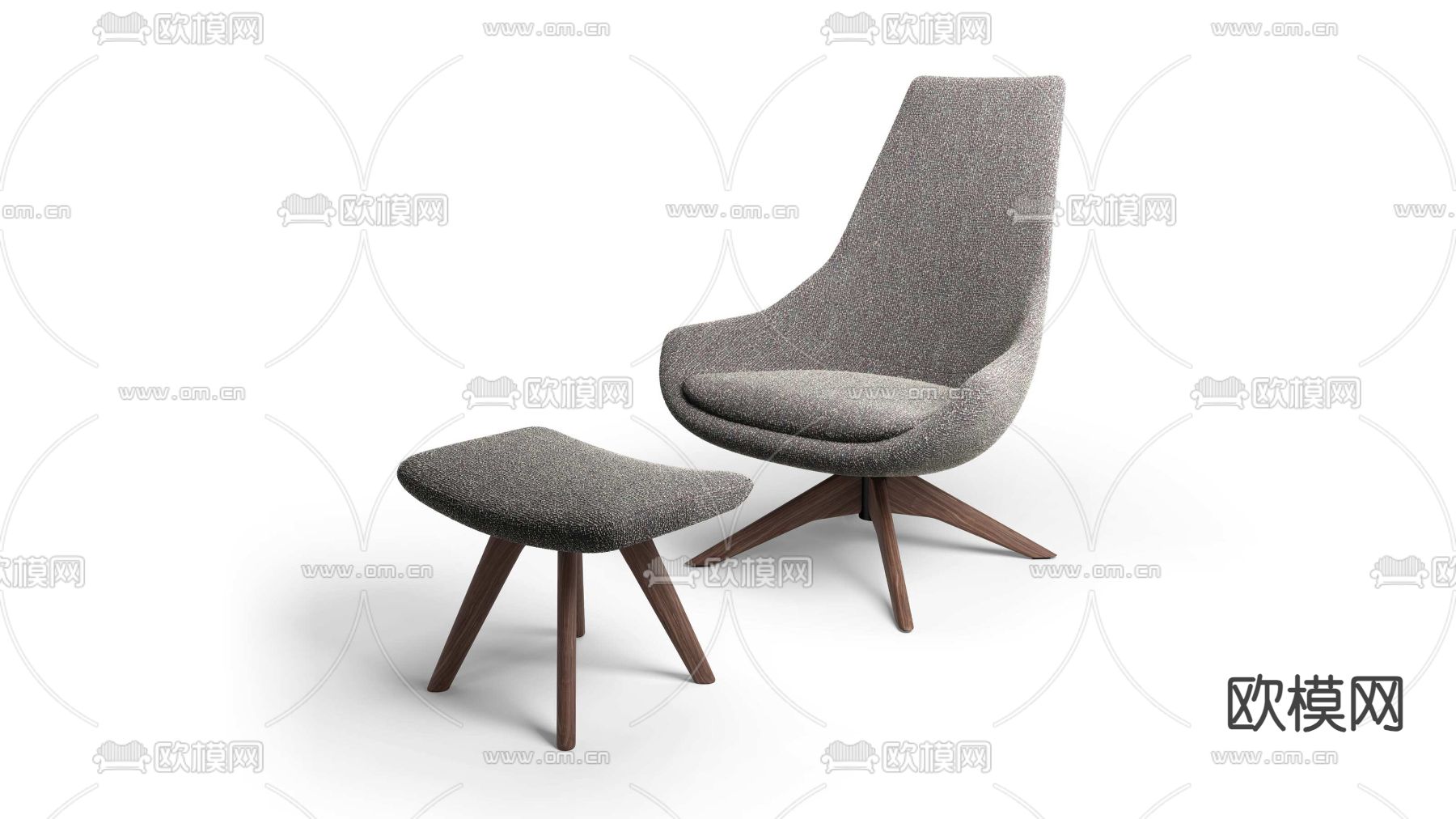 cassina沙发椅 休闲椅3d模型下载（渲染图5）