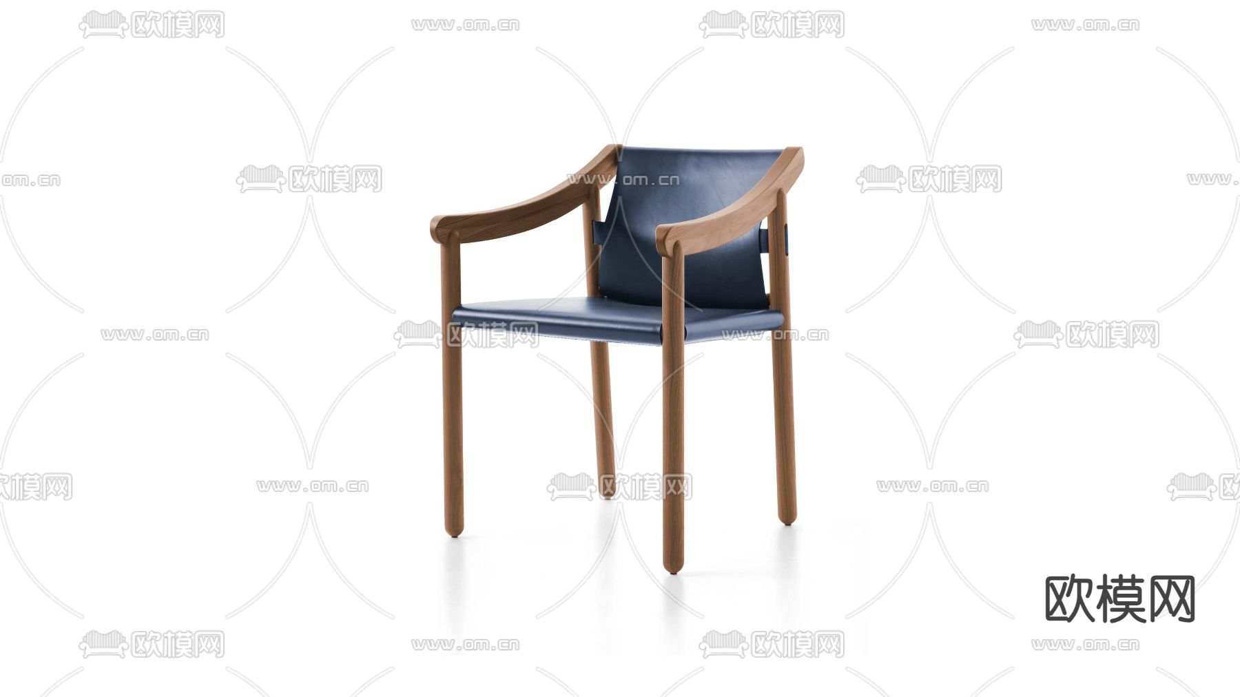 Cassina椅子 餐椅3d模型下载（渲染图4）