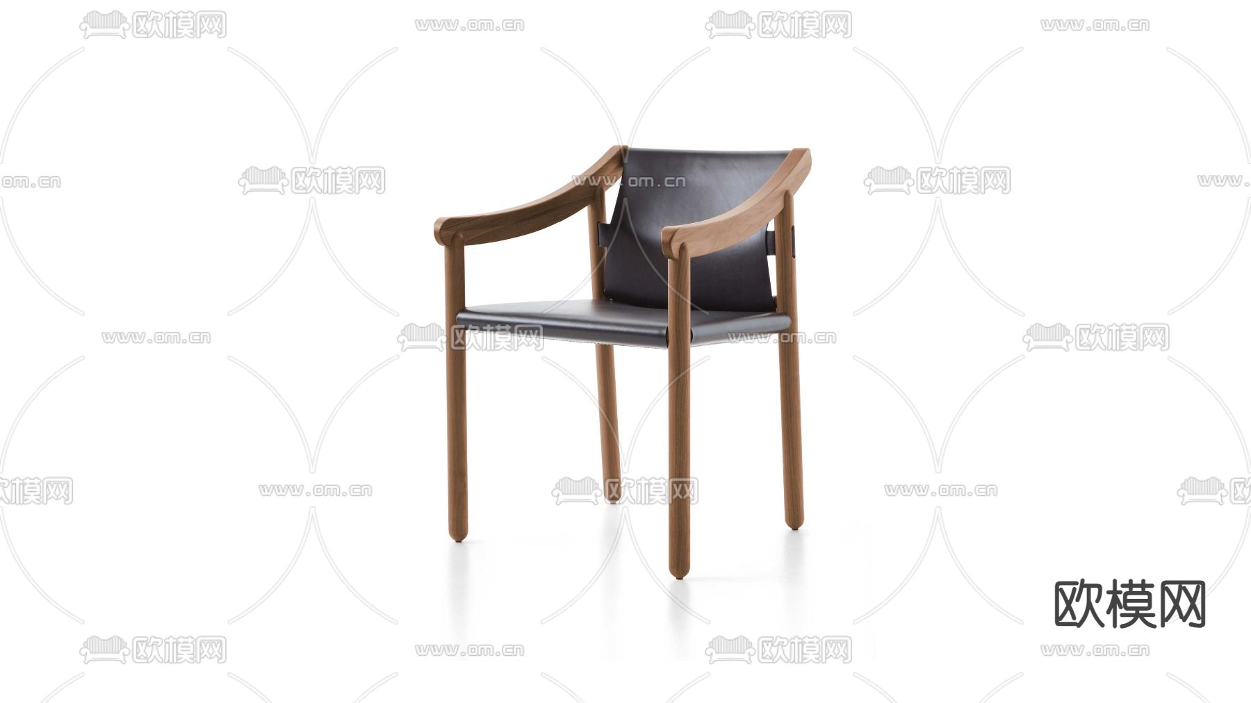 Cassina椅子 餐椅3d模型下载（渲染图3）