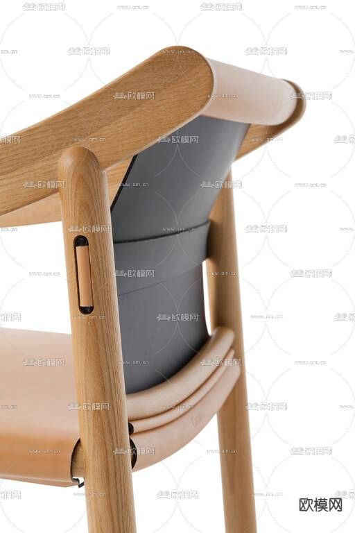 Cassina椅子 餐椅3d模型下载（渲染图2）