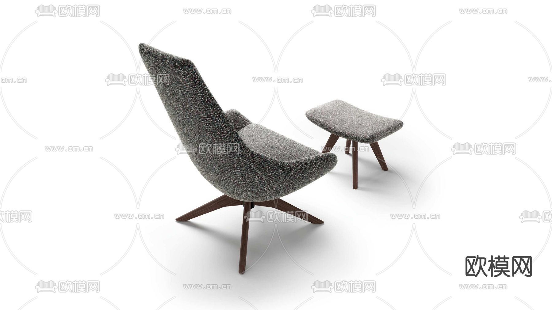cassina沙发椅 休闲椅3d模型下载（渲染图6）