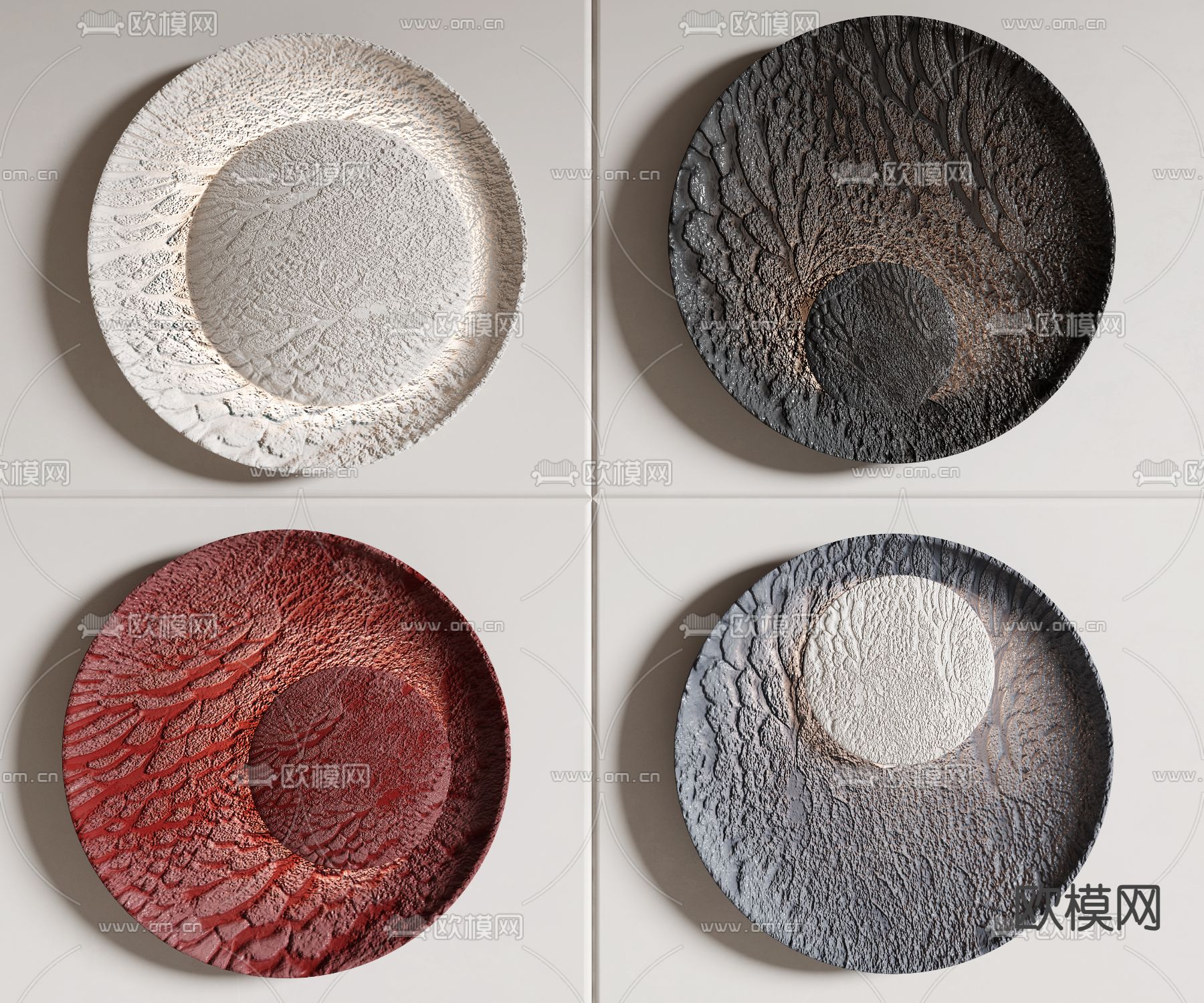 侘寂壁灯 异形壁灯 墙灯3d模型下载