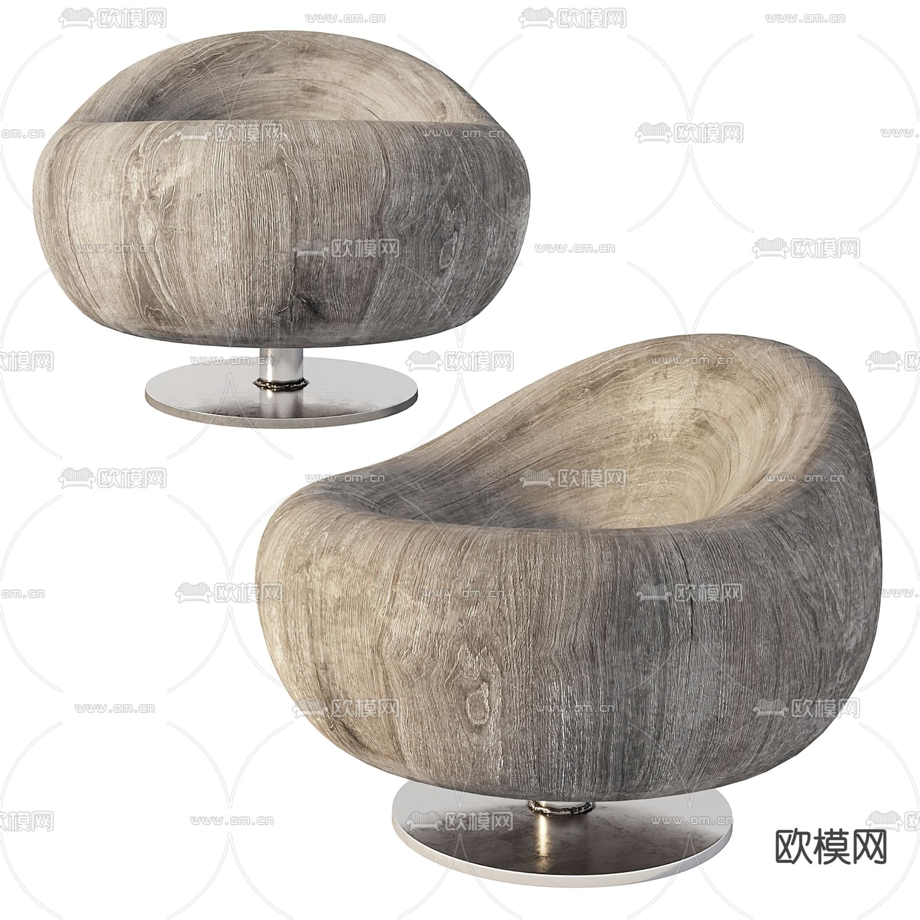 创意椅子 休闲椅3d模型下载_ID14268510_3dmax免费模型-欧模网