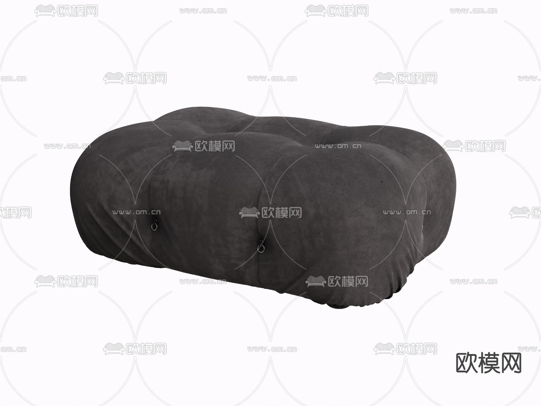 脚踏 沙发凳su模型下载（渲染图1）