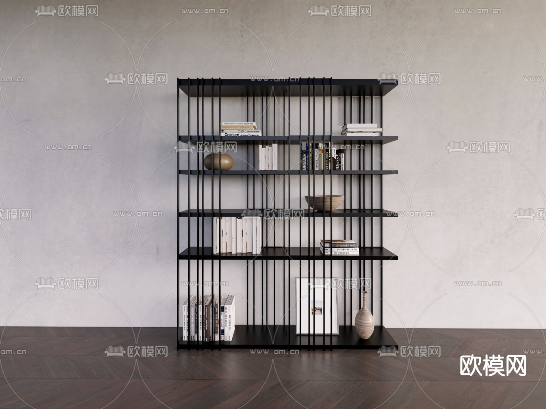 Cattelan 书柜su模型下载（渲染图1）