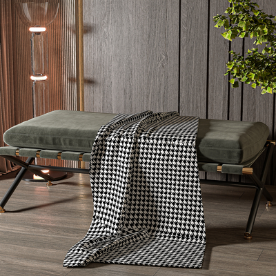  现代沙发凳su模型 