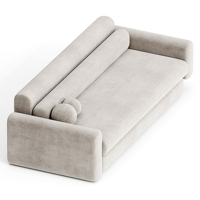  Poliform 多人沙发su模型 