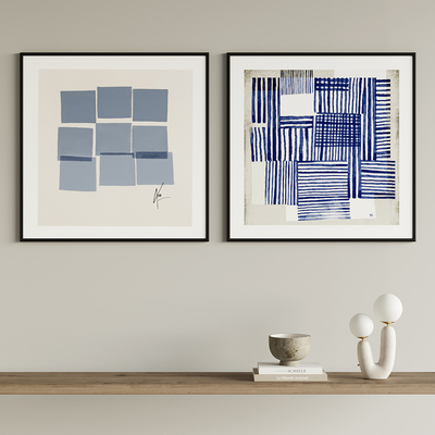  现代装饰画su模型 