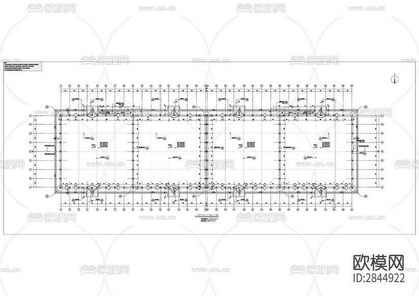 榮昌糧食倉儲物流建設項目工程CAD施工圖下載(渲染圖2)