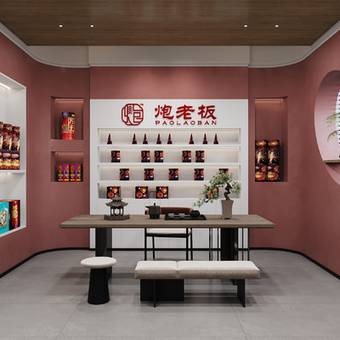 烟花专卖店3d模型