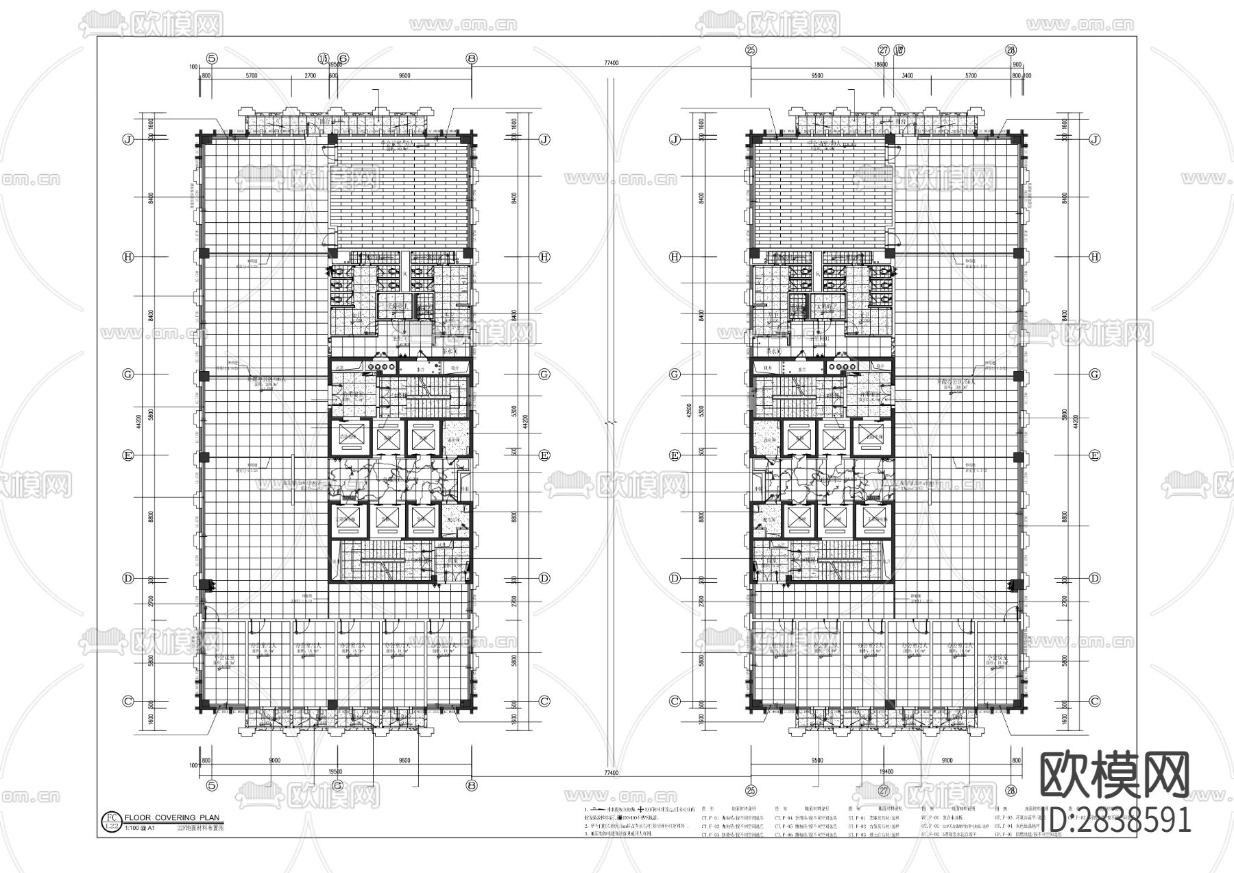 鸣玉溪棚户区国有企事业单位拆迁还建房装修项目cad施工图下载（渲染图7）