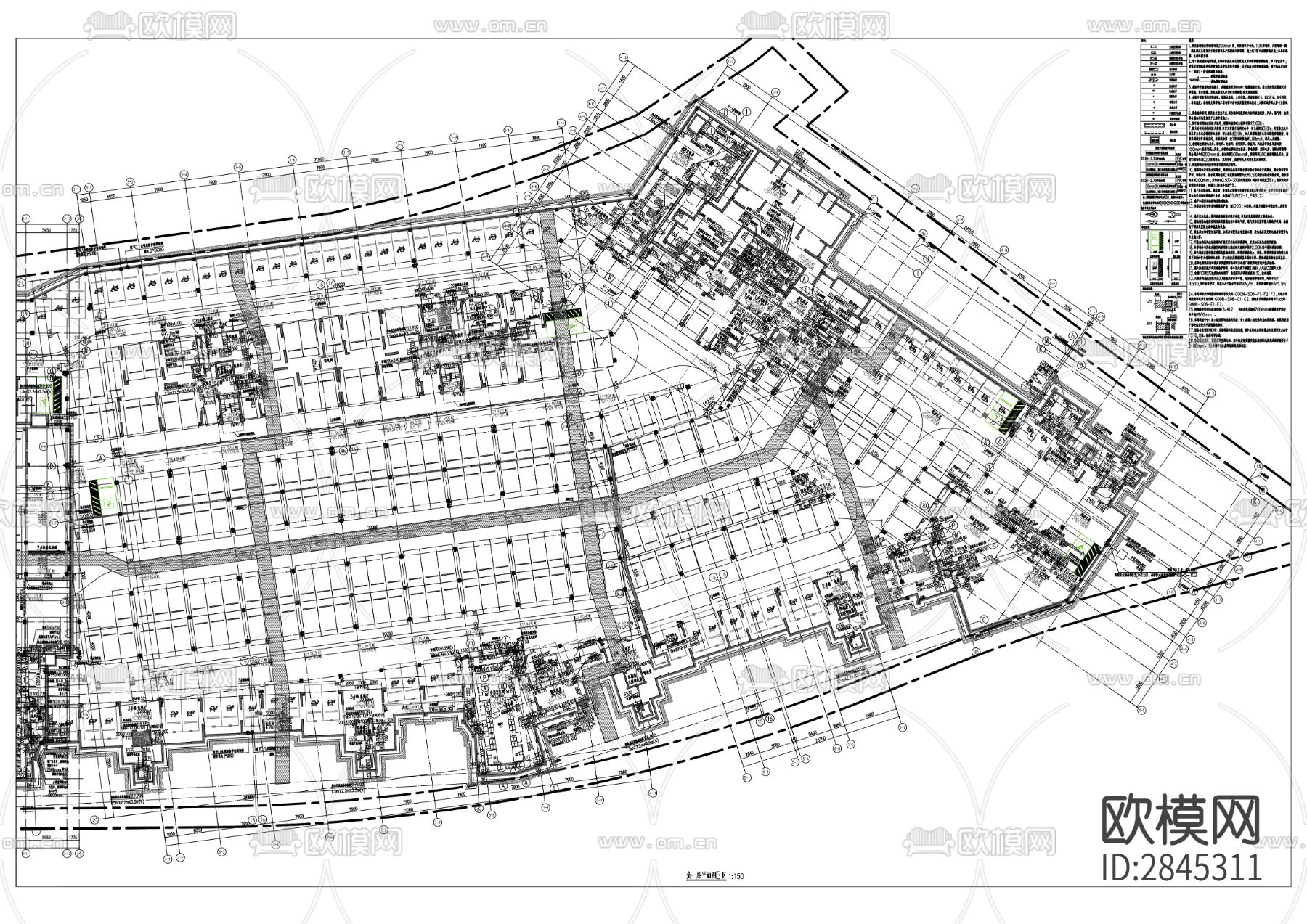天地源·玖玺香都项目cad施工图下载（渲染图9）