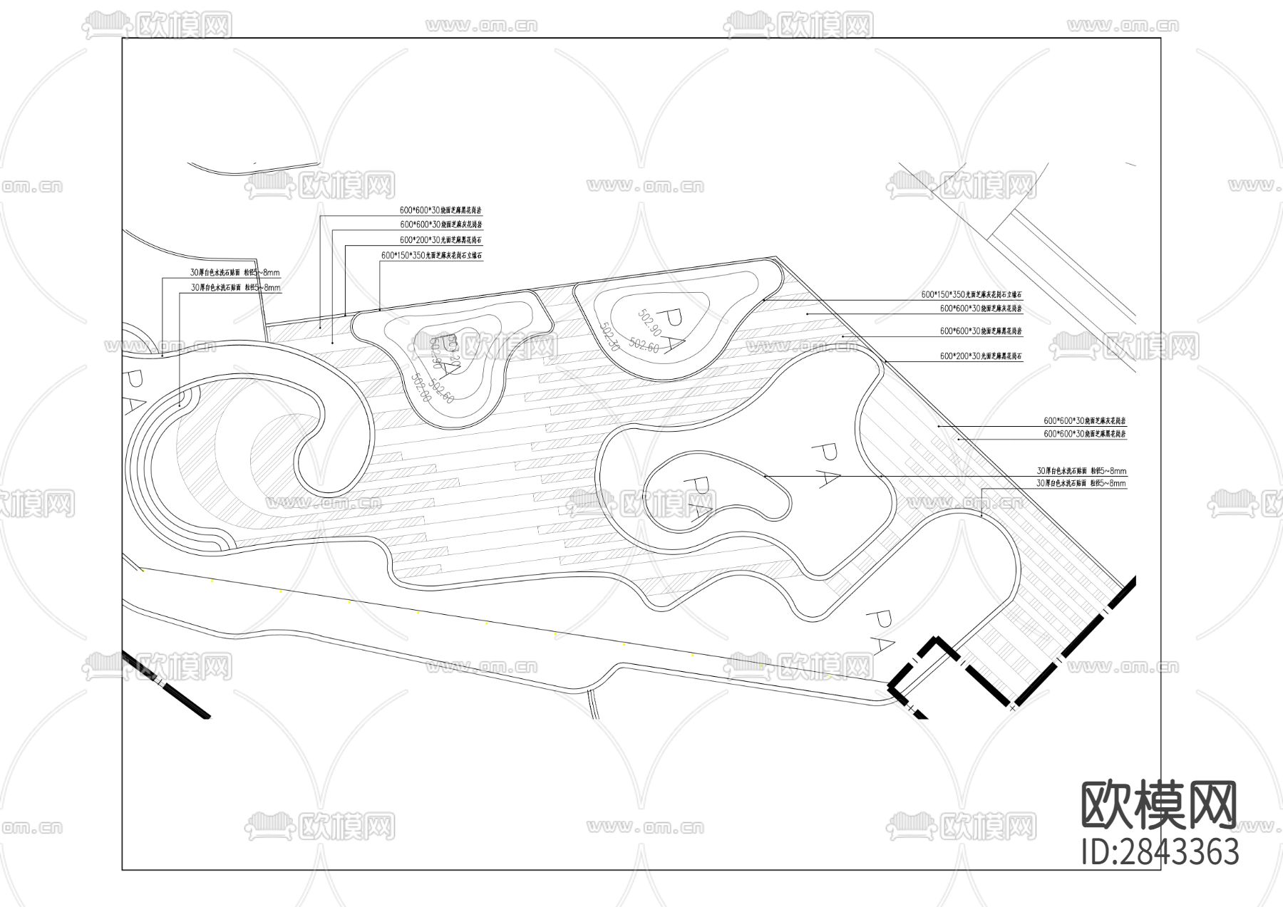 立信职业教育中心CAD施工图下载（渲染图3）