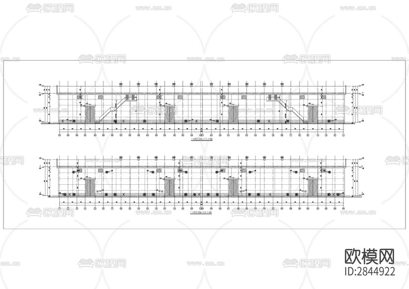 榮昌糧食倉儲物流建設項目工程CAD施工圖下載(渲染圖6)