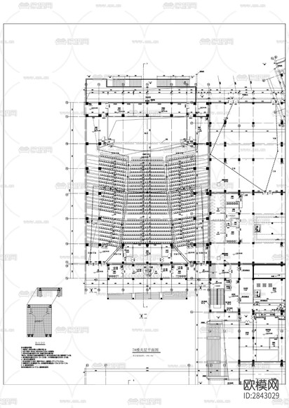 康美初中建設(shè)項目CAD施工圖下載(渲染圖5)