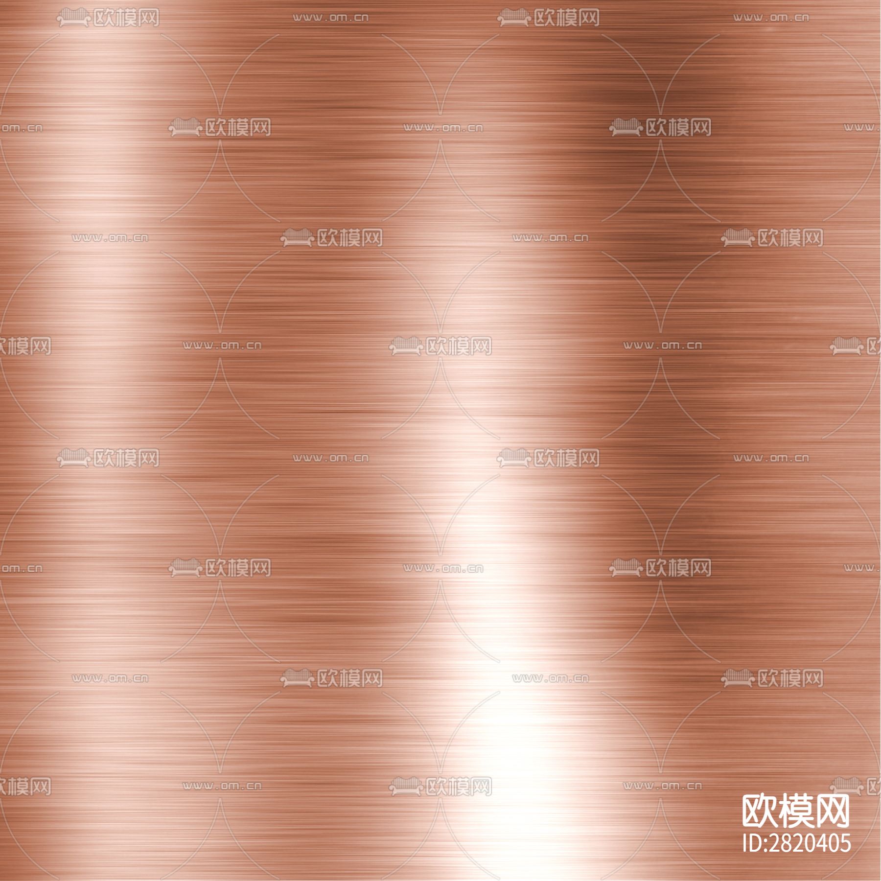 铜色拉丝金属贴图下载