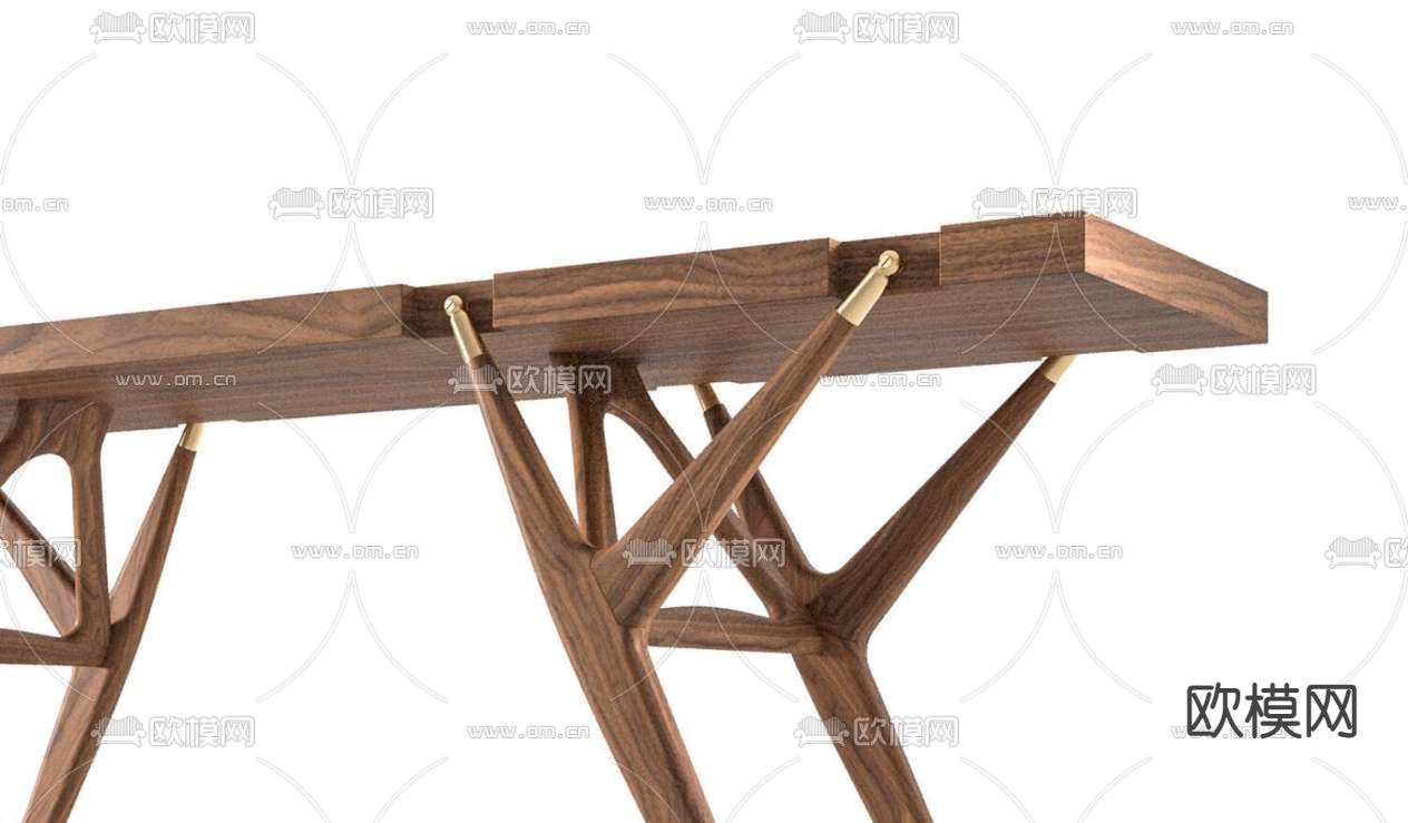 cassina 餐桌3d模型下载（渲染图4）