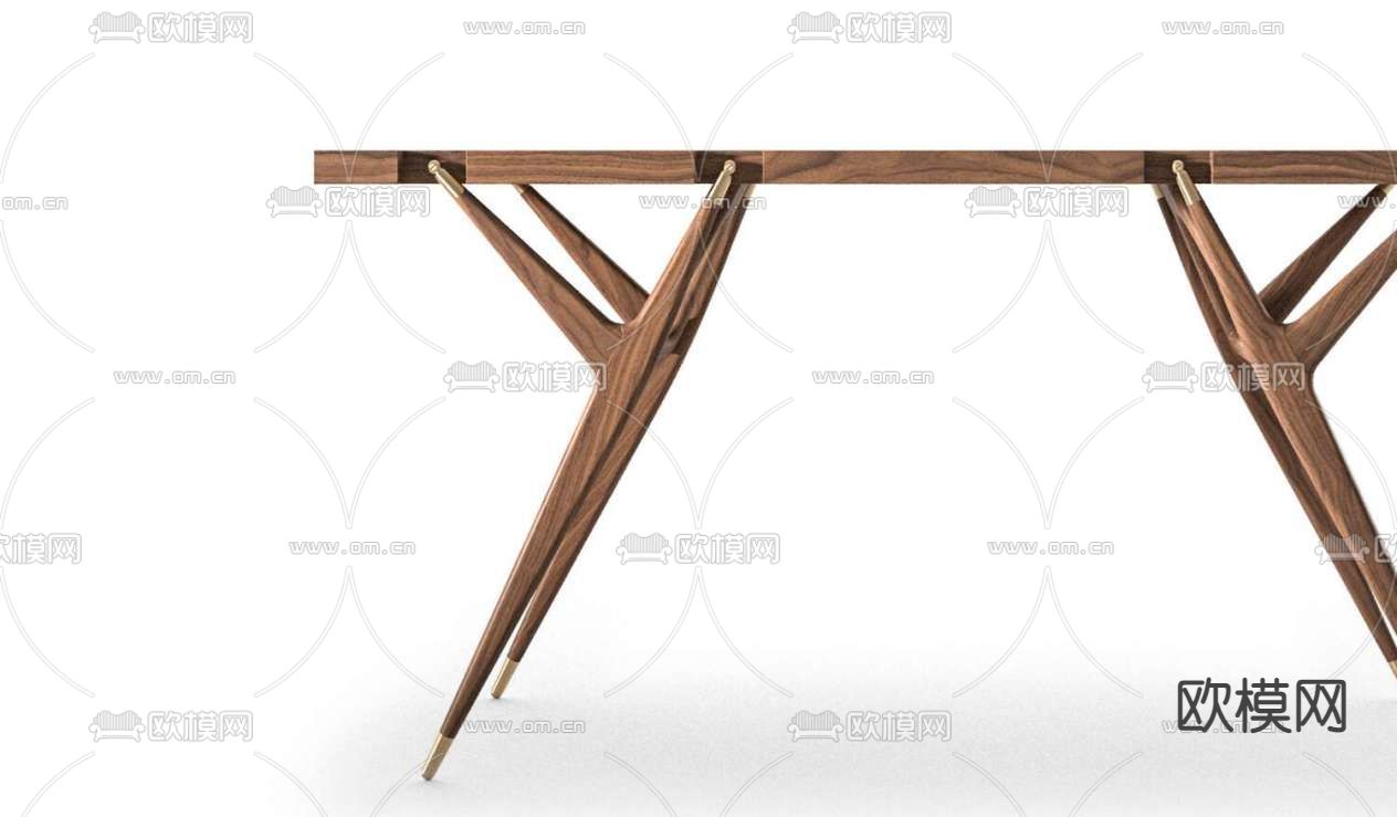 cassina 餐桌3d模型下载（渲染图6）