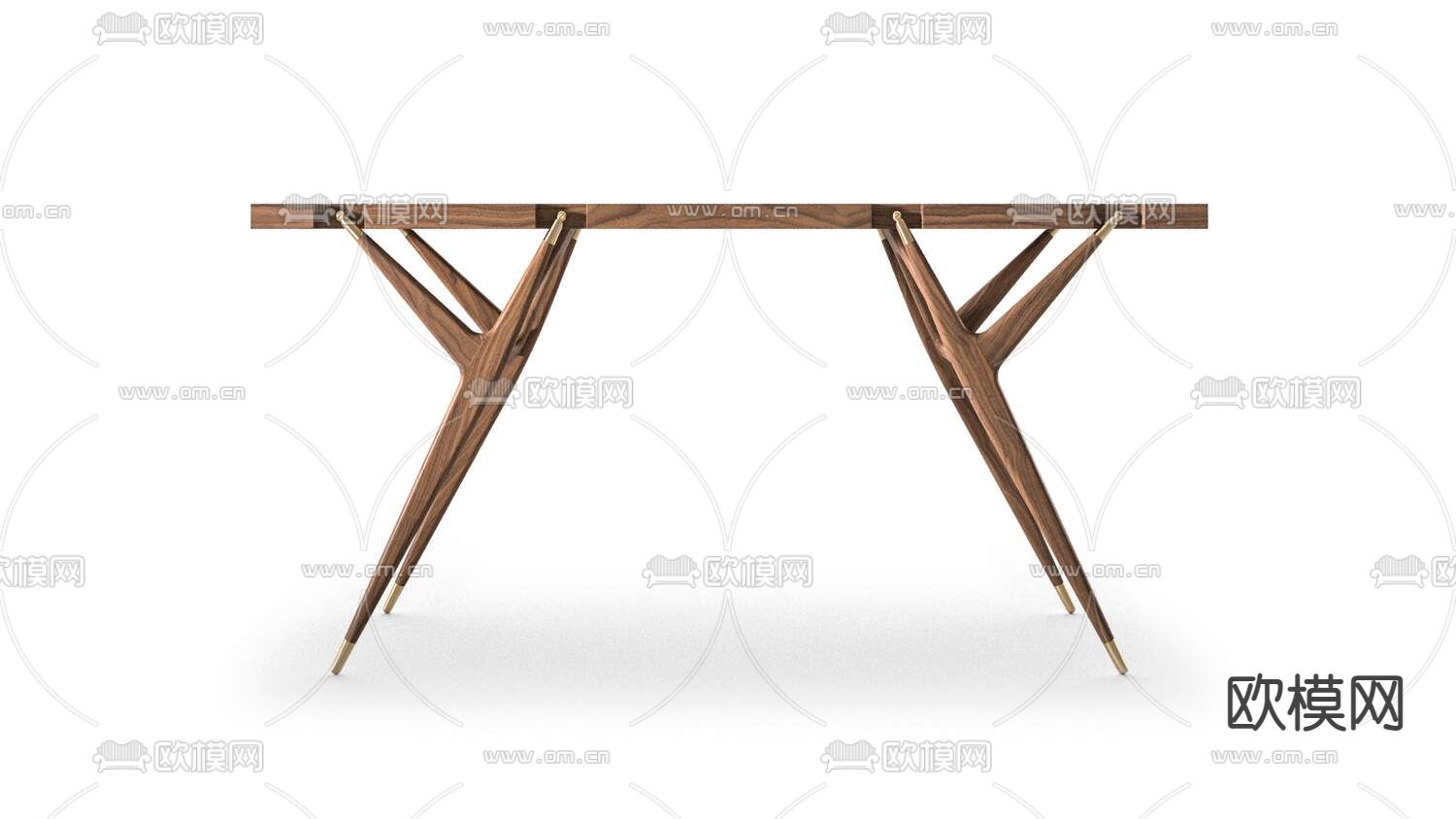 cassina 餐桌3d模型下载（渲染图1）
