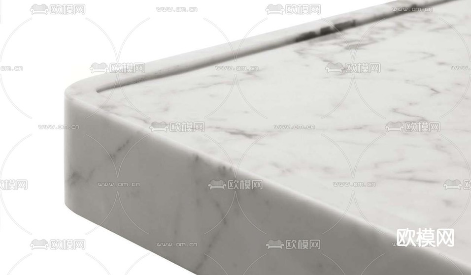 cassina 餐桌3d模型下载(渲染图3)