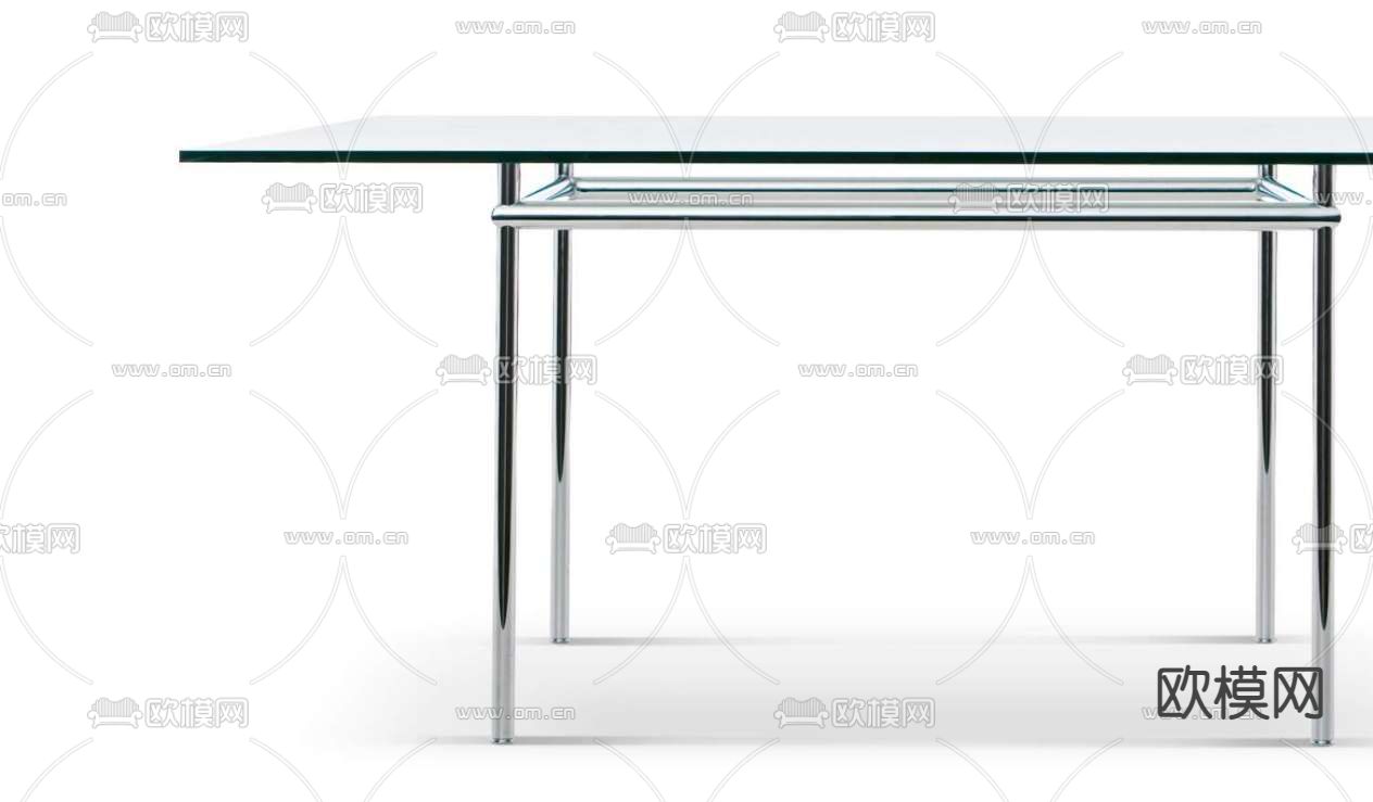 cassina 餐桌3d模型下载（渲染图2）