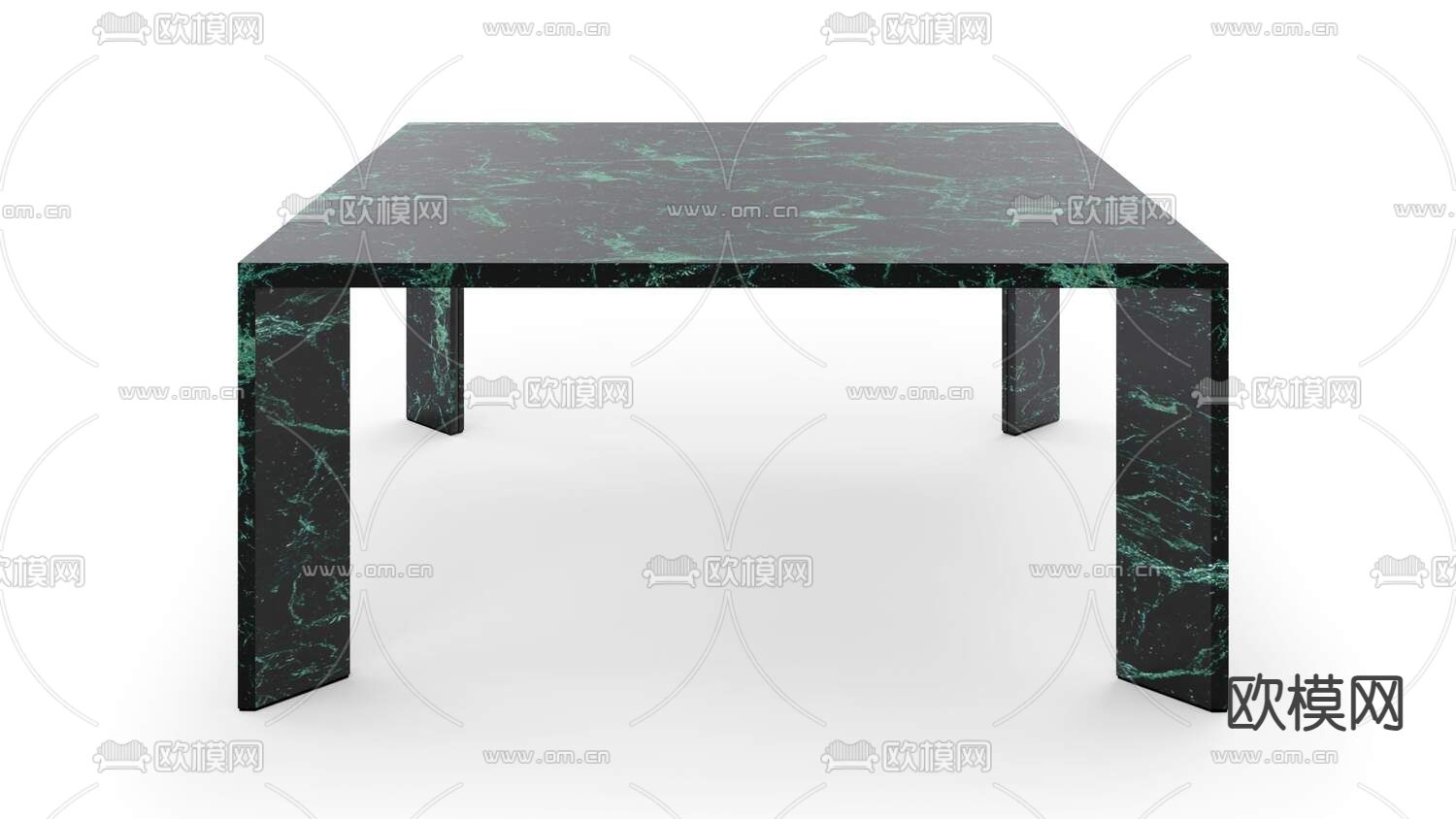 cassina 餐桌3d模型下载（渲染图2）