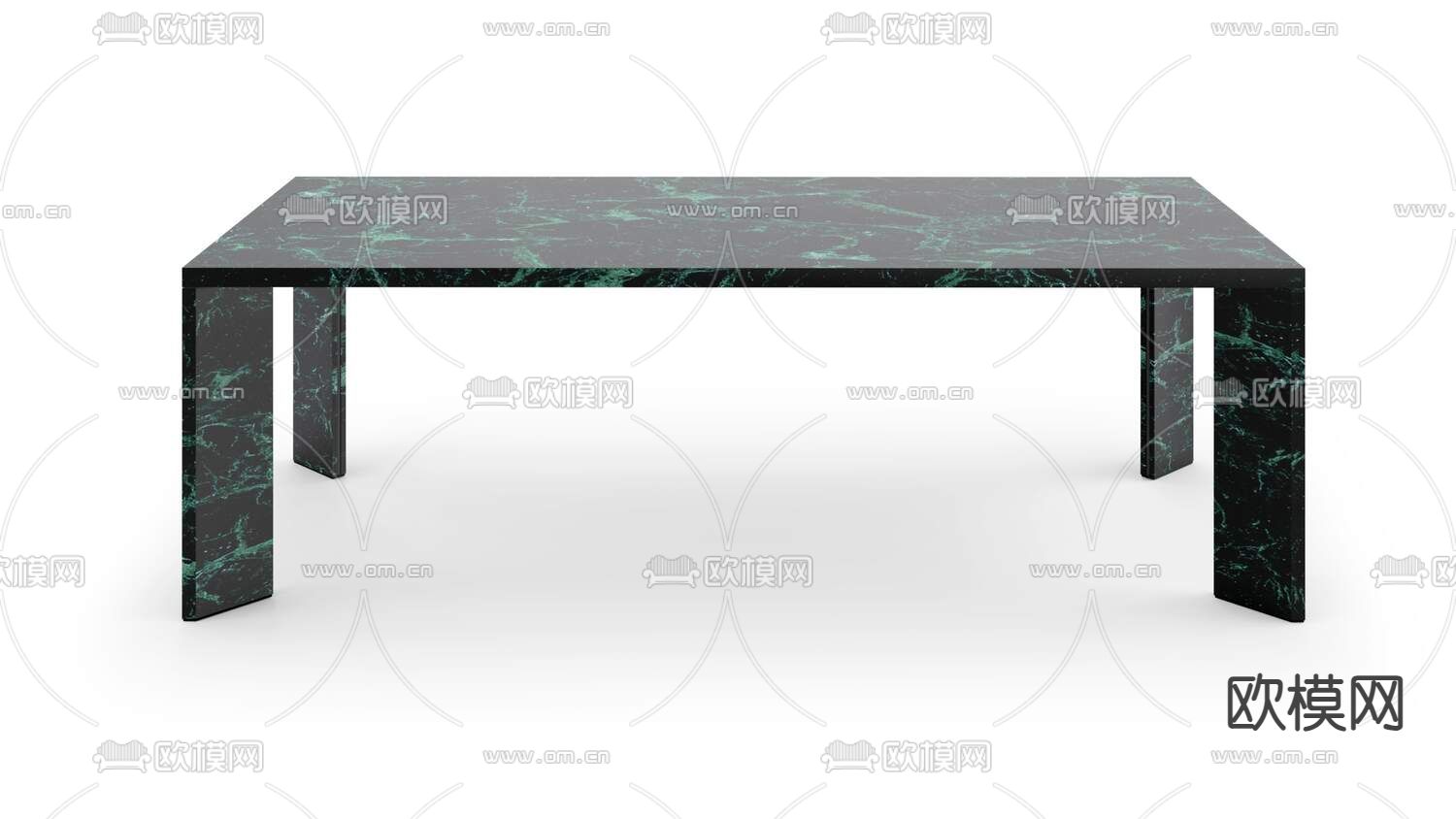 cassina 餐桌3d模型下载（渲染图1）