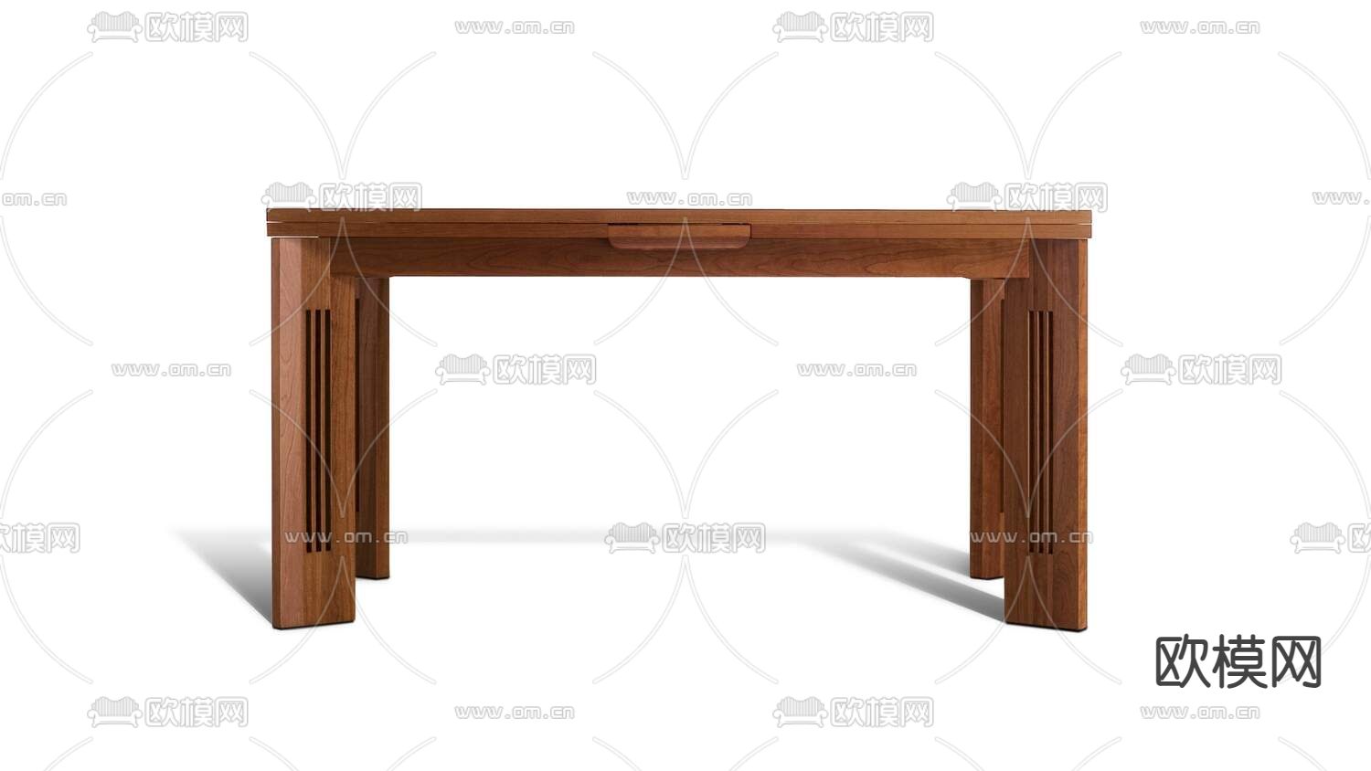 cassina 餐桌3d模型下载（渲染图2）