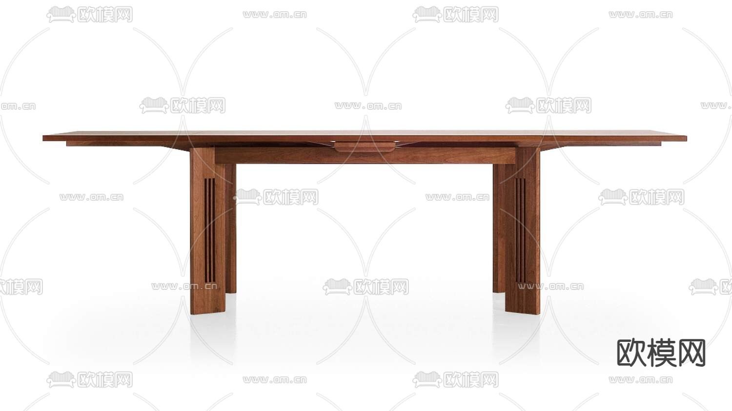 cassina 餐桌3d模型下载（渲染图1）