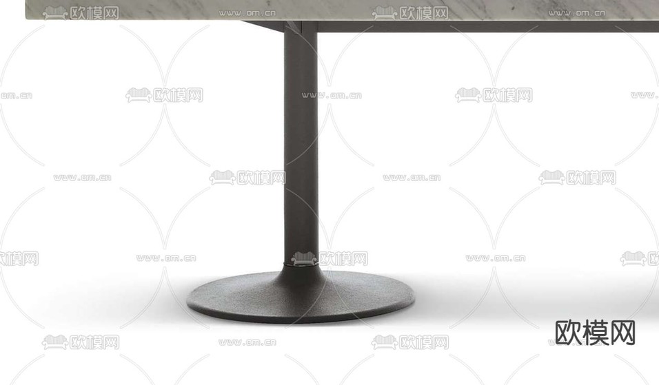 cassina 餐桌3d模型下载(渲染图2)