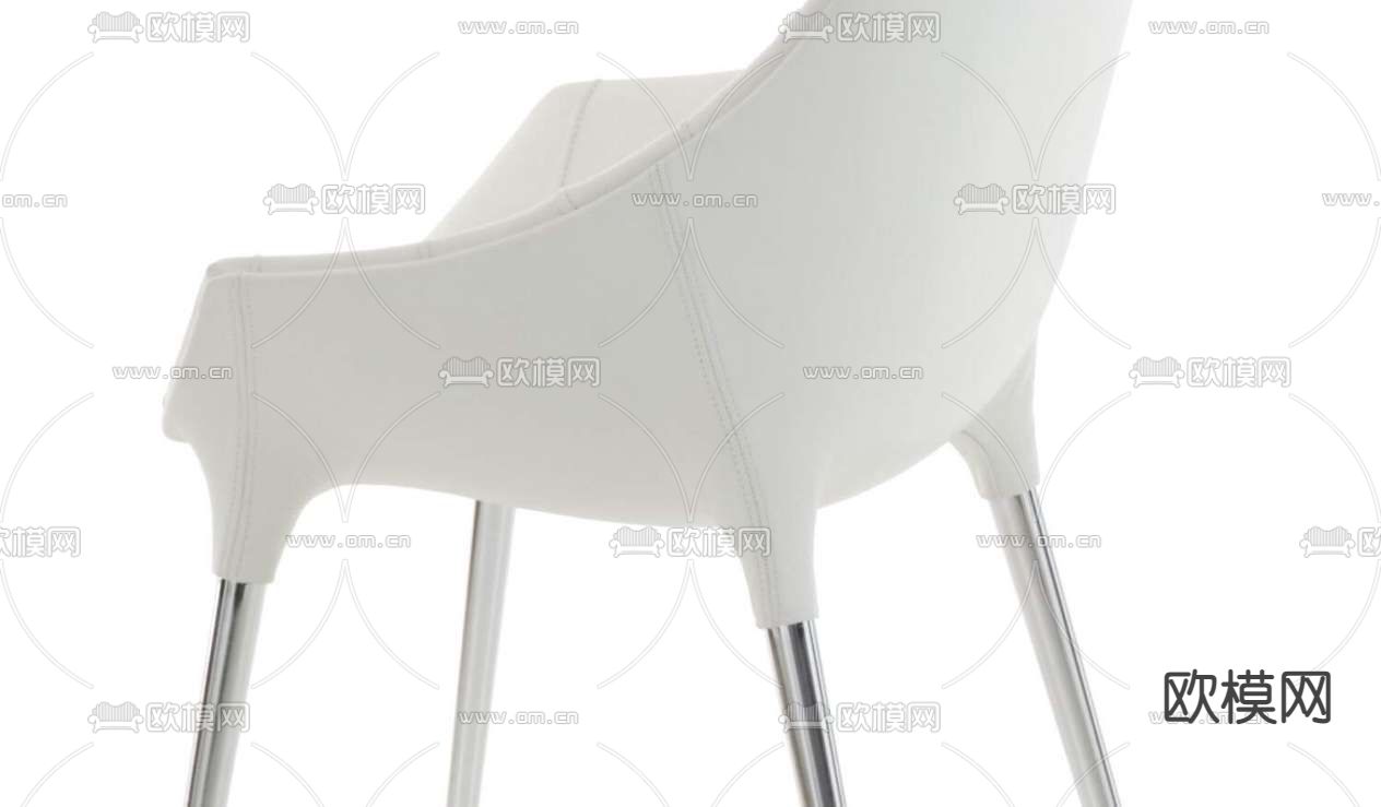 Cassina椅子 餐椅 单椅3d模型下载（渲染图2）