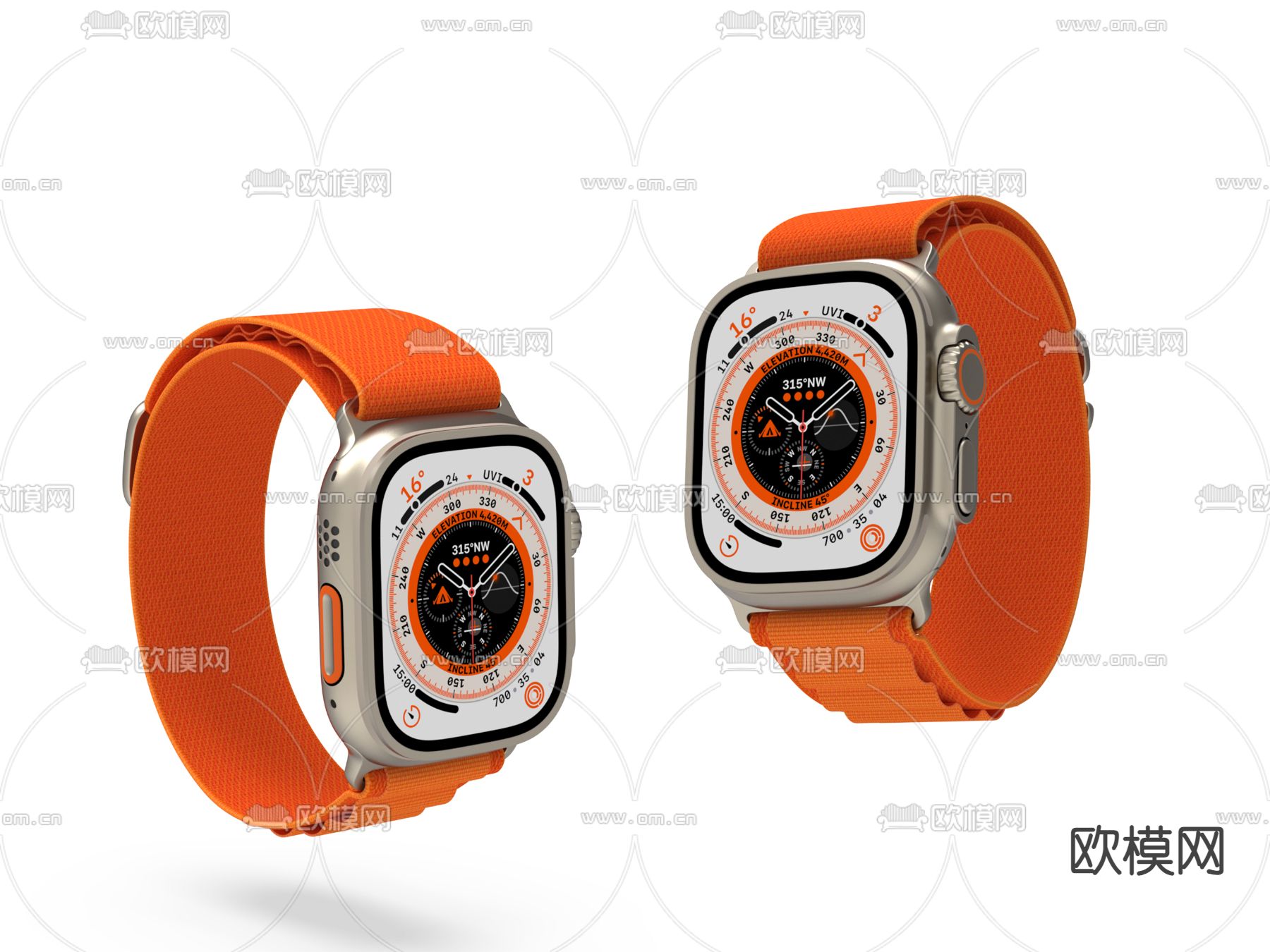 智能手表su模型下载（渲染图1）