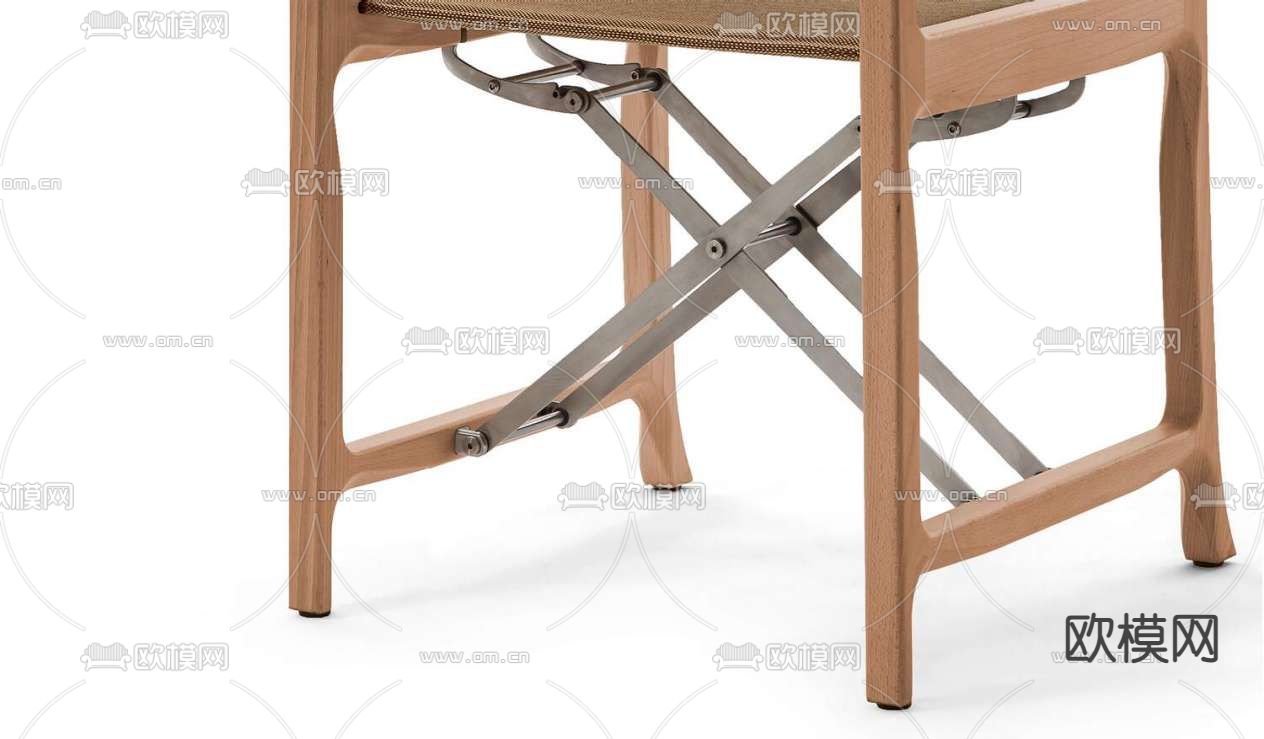 Cassina椅子 折叠椅3d模型下载（渲染图4）