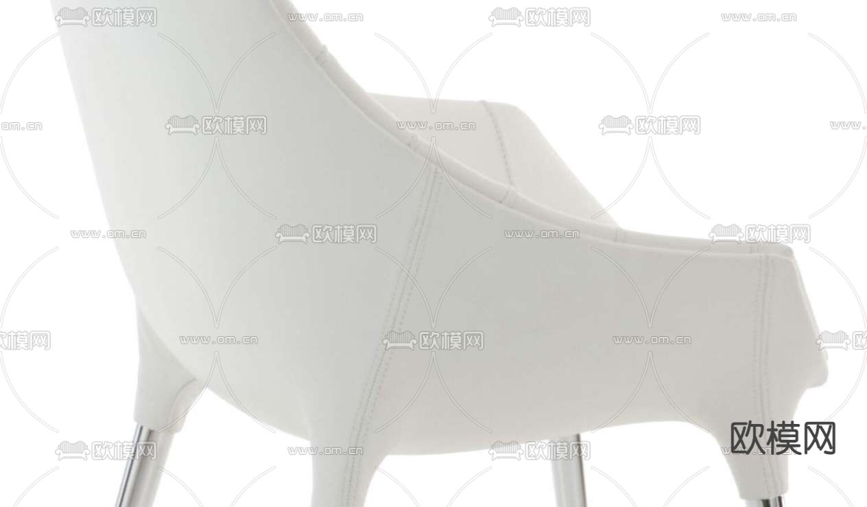 Cassina椅子 餐椅 单椅3d模型下载（渲染图4）