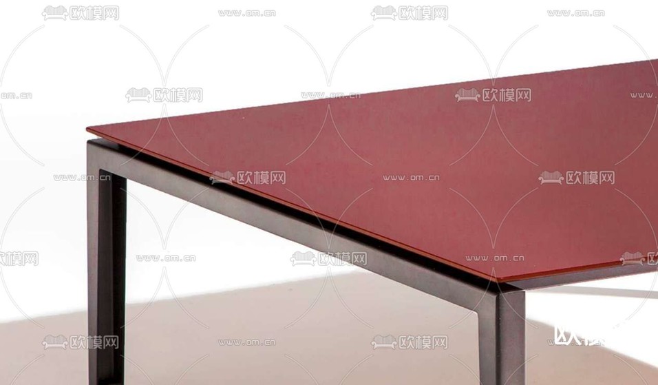 Cassina餐桌3d模型下载(渲染图3)