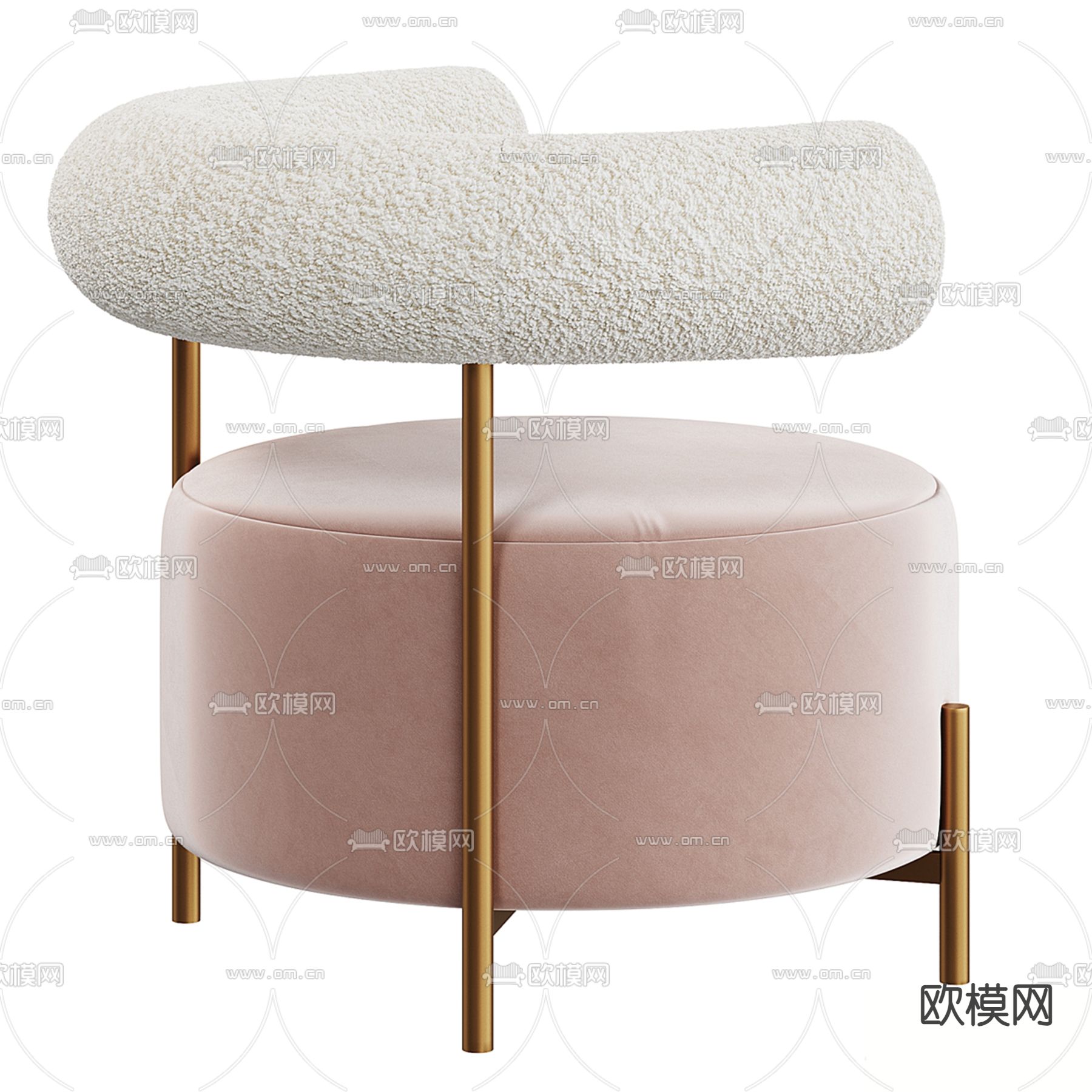 FLOS沙发椅 单人沙发3d模型下载（渲染图2）