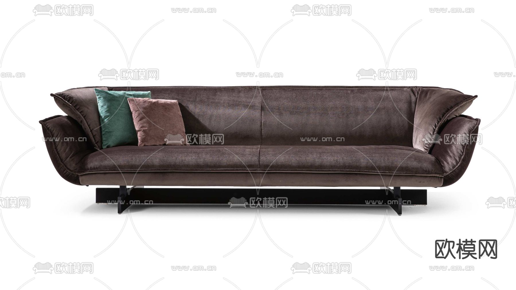 Cassina双人沙发3d模型下载（渲染图1）
