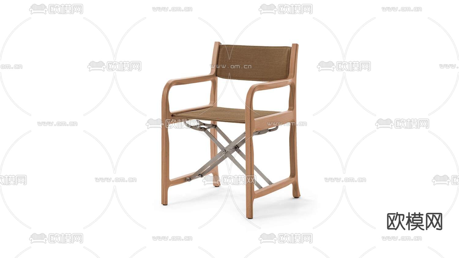 Cassina椅子 折叠椅3d模型下载（渲染图1）